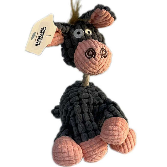 Donkey Plush Squeak Toy by Paws and Willow image 0