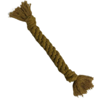 Petite Macramé Chew Stick - Mustard image