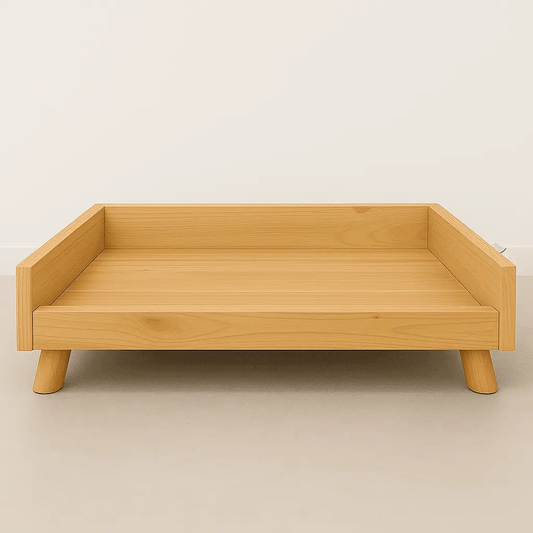 The Retreat LUX Wooden Dog Bed – Bigger Comfort for Bigger Dogs image 0