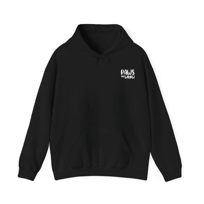 Dog Lover's Hooded Sweatshirt - "Blessed and Dog Obsessed" image 1