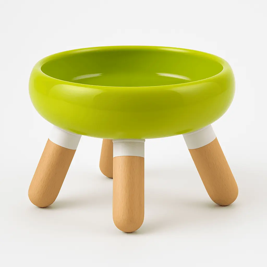 Modern Elevated Dog Bowl – Stylish, Ergonomic Feeder for Happy, Healthy Dogs image 0