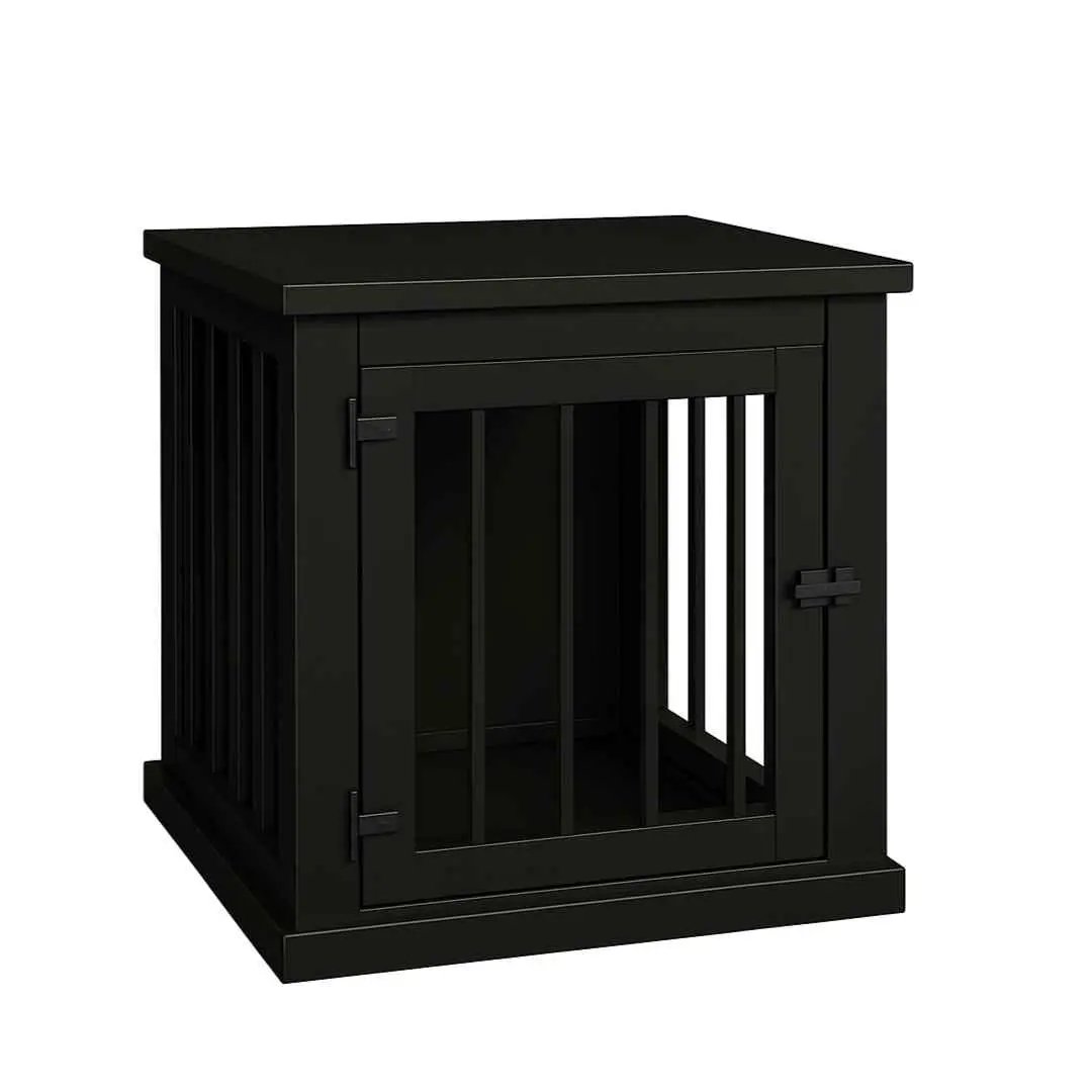 The Den - Night Sky Coloured Bedside Dog Crate with Bars & Hinged Door image 5