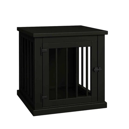 The Den - Night Sky Coloured Bedside Dog Crate with Bars & Hinged Door image 5