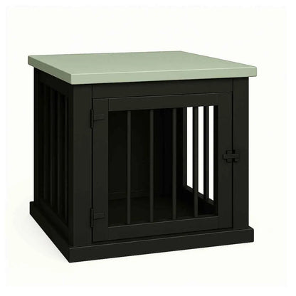 The Den - Night Sky Coloured Bedside Dog Crate with Bars & Hinged Door image 3