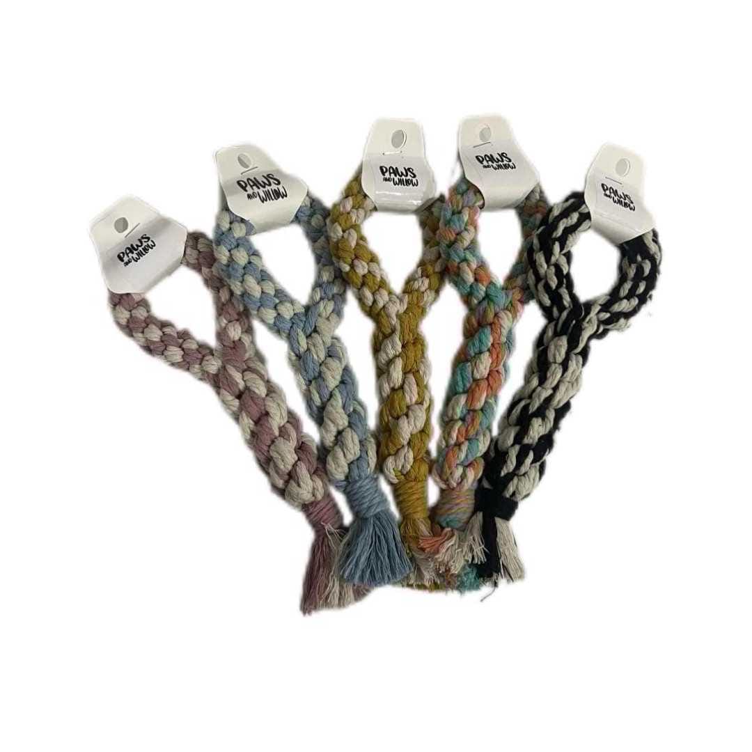 Petite Macramé Tug Toy (Small) image 0