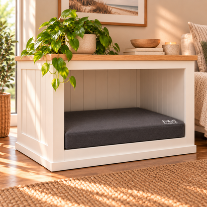 NEW - The ALCOVE – Single Wooden Dog BED