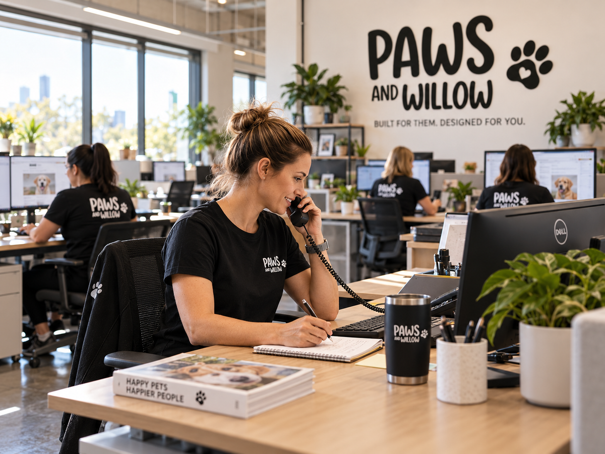 Paws & Willow customer service and support.