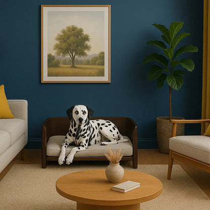 The Oasis LUX Dog Bed – Elevated Dog Bed for Big Dogs with Big Style Paws and Willow