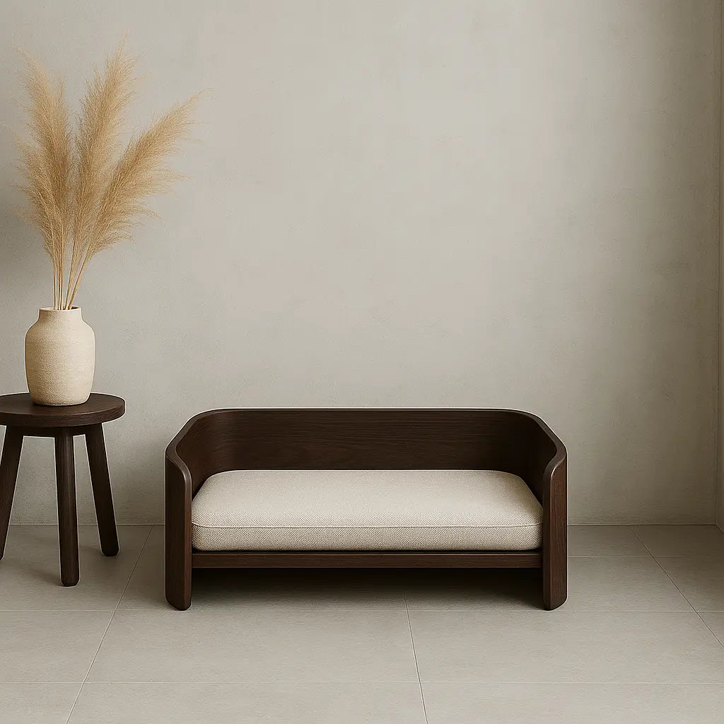 The Oasis LUX Dog Bed – Elevated Dog Bed for Big Dogs with Big Style Paws and Willow