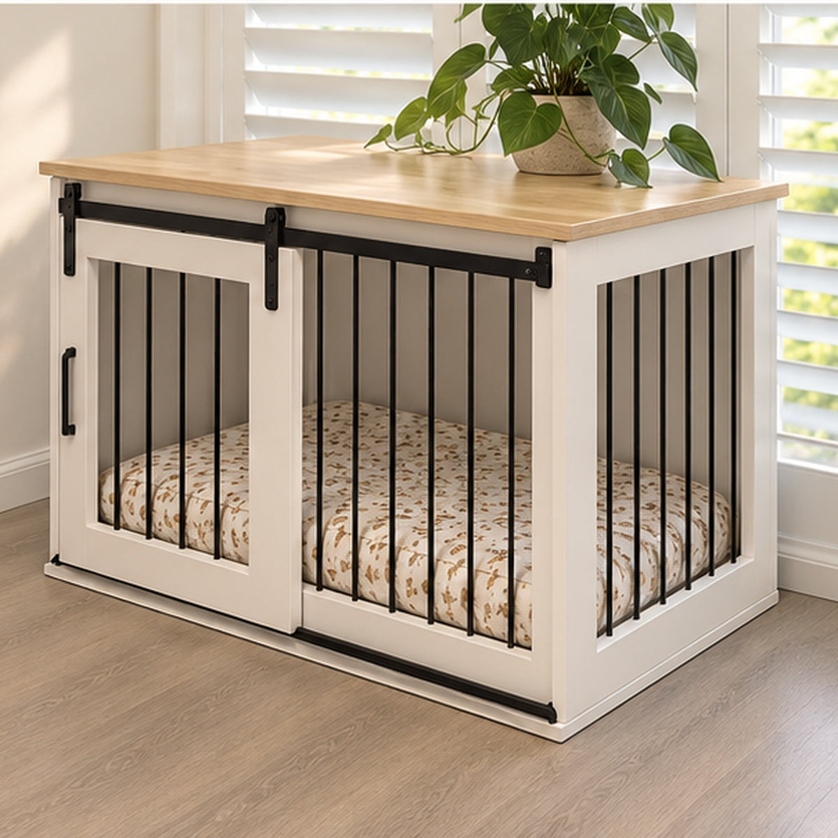 NEW - The STUDIO  – Single Wooden Dog Crate