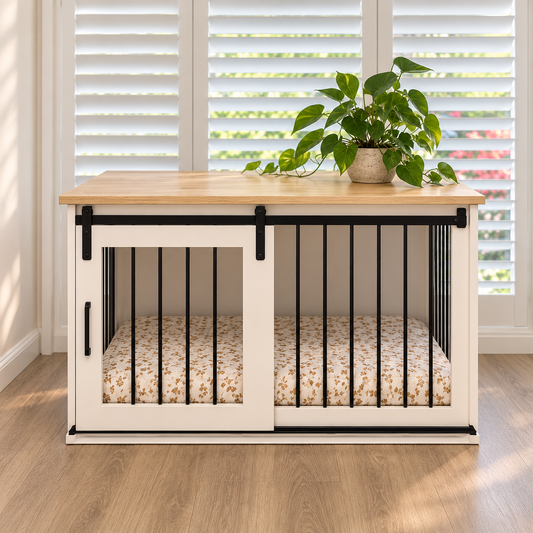 NEW - The STUDIO  – Single Wooden Dog Crate