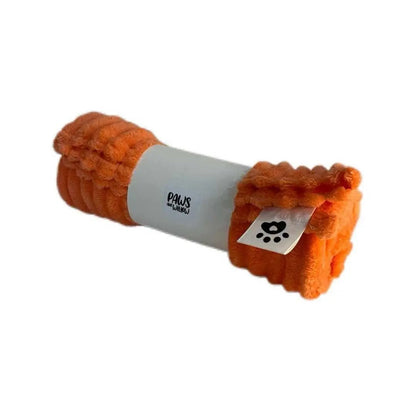 Orange Plush Dog Blanket – Small & Large Sizes image 0