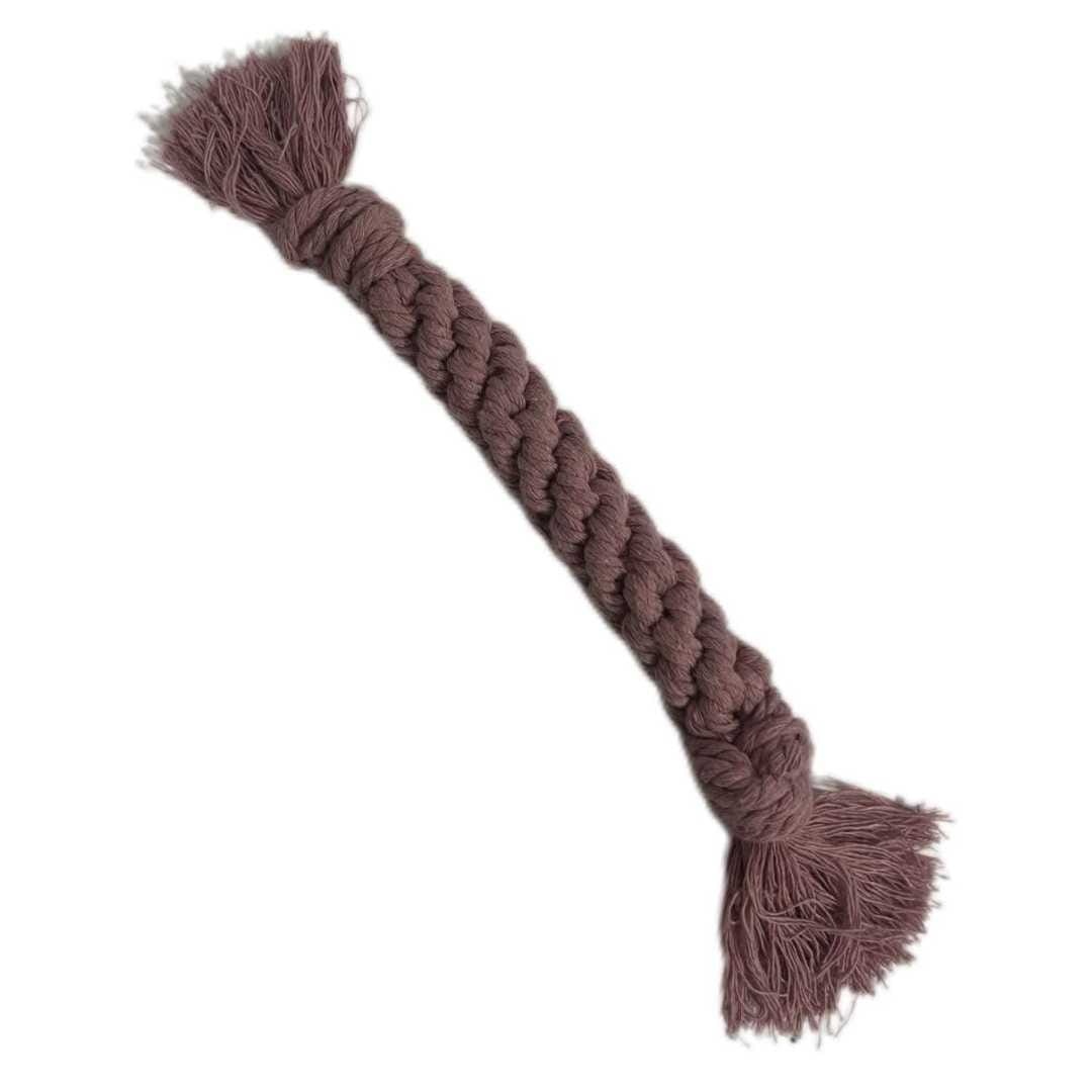 Petite Macramé Chew Stick - Purple image