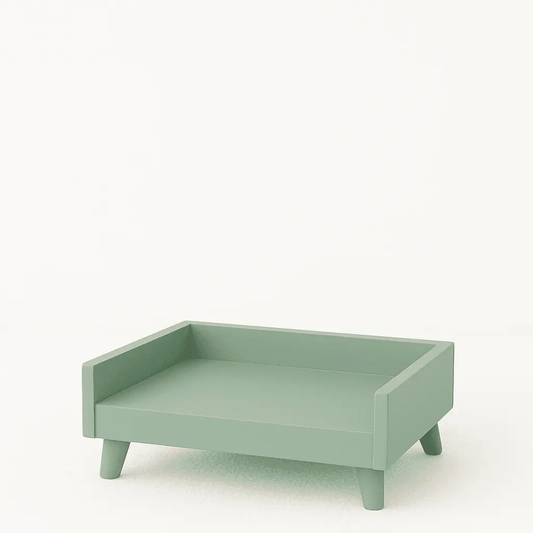 The Retreat Wooden Dog Bed – Minimalist Comfort for Modern Homes image 0