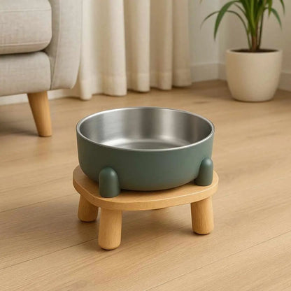 Metal Elevated Dog Bowl – Style Meets Comfort for Your Pup image 1