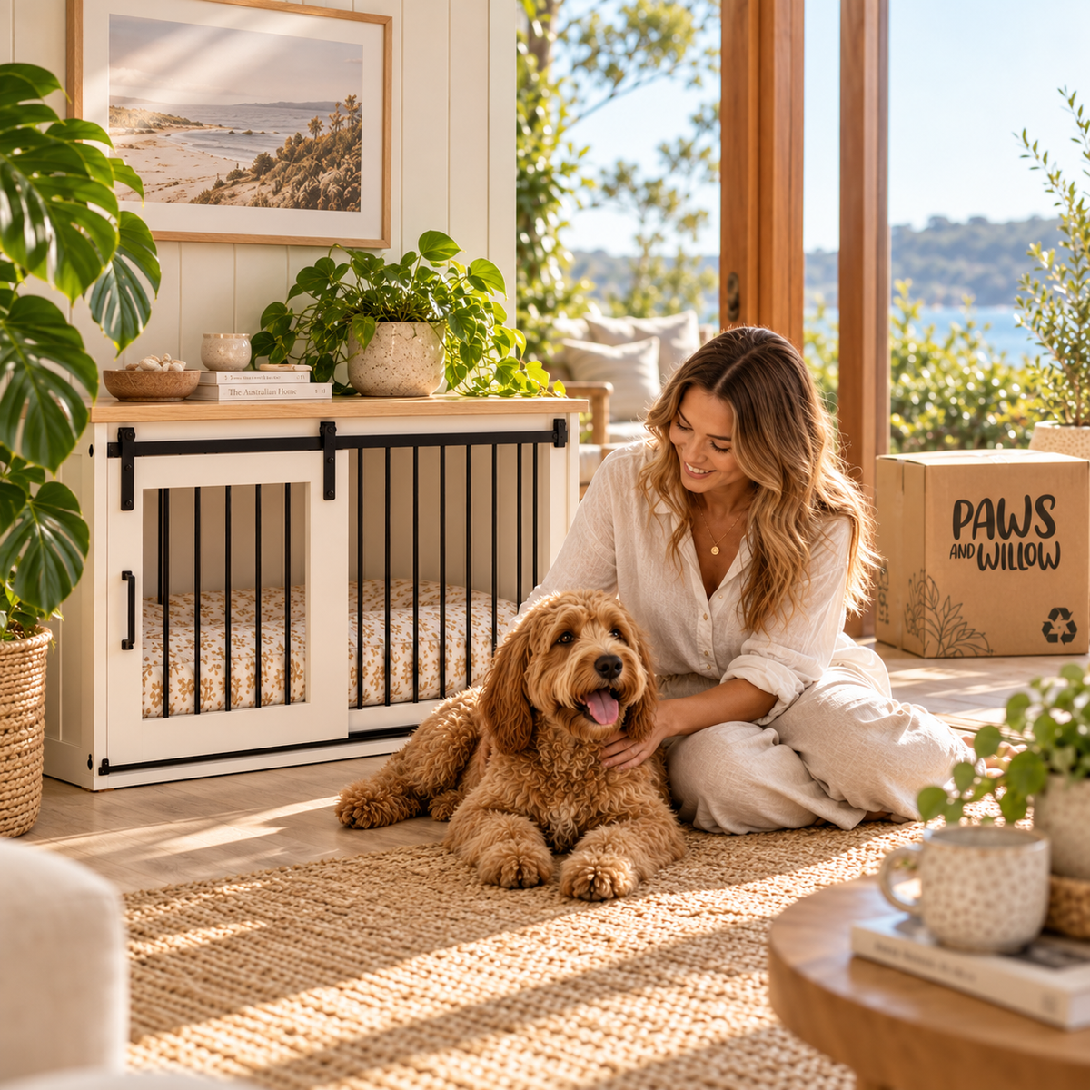 Paws & Willow sustainable timber furniture manufacturing.